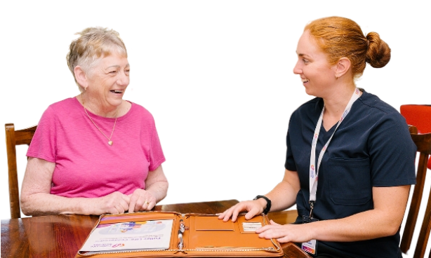 Physiotherapy aged care support at home